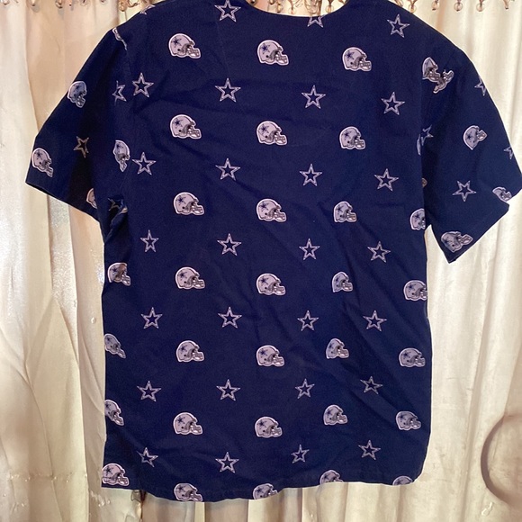 NFL Dallas Cowboys scrub top mens small - Picture 6 of 6
